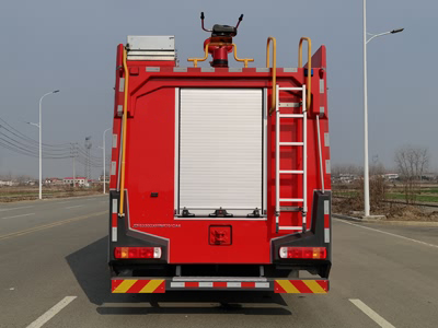 一汽解放J6-17m³泡沫消防车