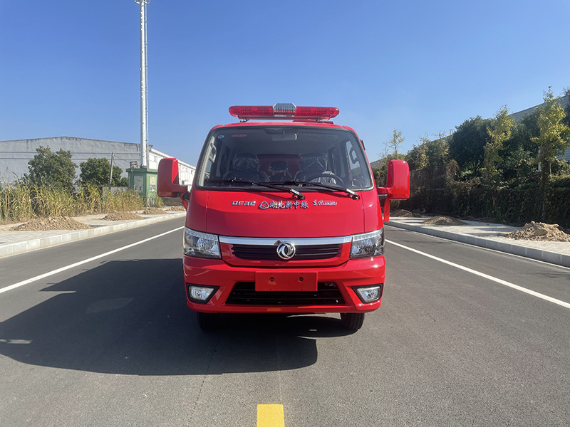 途逸双排1吨水罐消防车